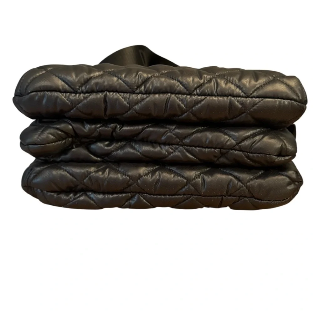 DKNY‎ Maya Metallic Black Quilted Bag